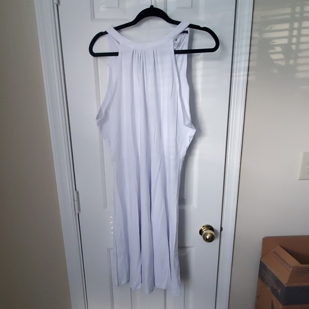 A-line White Dress
